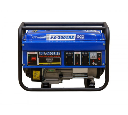 Электрогенератор ECO PE-3001RS 2,5кВт, 220В, бак 15.0 л, вес 36.5 кг